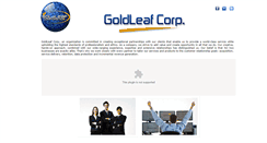 Desktop Screenshot of goldleafcorporation.com